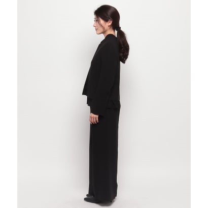 フォルムフォルマ form forma 【喪服・礼服】ボウタイブラウス付き ワイドパンツ/ブラックフォーマルスーツ/七五三・お宮参り （黒）｜詳細画像