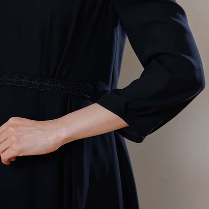 喪服・礼服】《日本製素材を使用》ジャケット＆ワンピース ブラックフォーマル/ 卒入学式 （黒）｜詳細画像