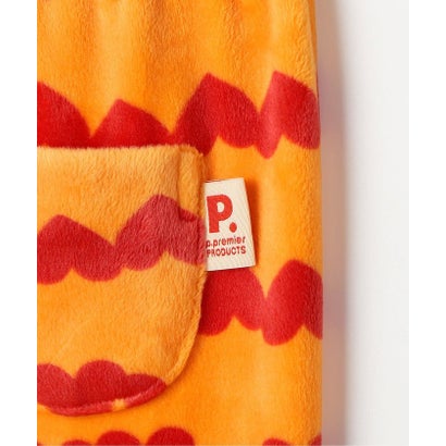 ピードットプルミエ p.premier ベロアタッチのメルティ起毛フリースぬくぬくレギンス 全10色 リンク セットアップ対応 あったか  10分丈 （イエロー）｜詳細画像