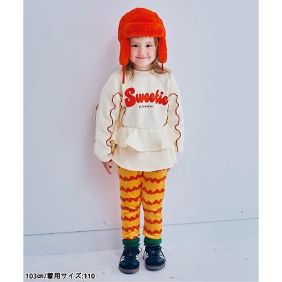 ピードットプルミエ p.premier ベロアタッチのメルティ起毛フリースぬくぬくレギンス 全10色 リンク セットアップ対応 あったか  10分丈 （チャコール）｜詳細画像