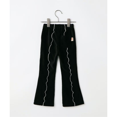 イロチ買いしたい配色メロウストレッチニットコールパンツ  10分丈 （アイボリー）｜詳細画像