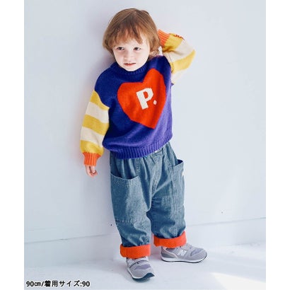 ぬくぬくなのにかっこいい裏フリースのサイドポケットパンツ あったか  10分丈 （ブラウン）｜詳細画像