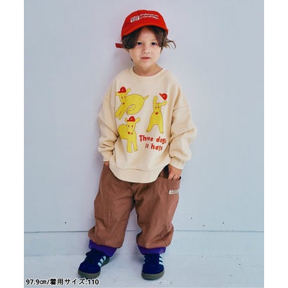 ぬくぬくなのにかっこいい裏フリースのサイドポケットパンツ あったか  10分丈 （ブルー）｜詳細画像