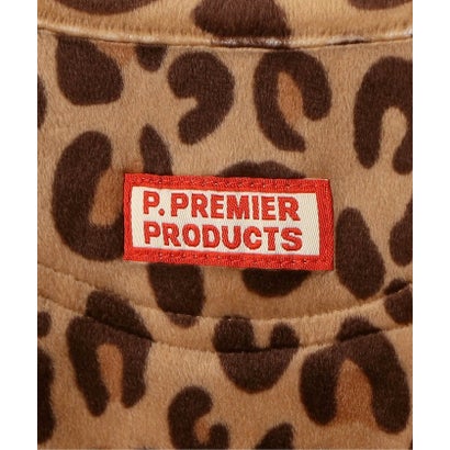 ピードットプルミエ p.premier ベロアタッチのメルティ起毛フリーススナップカーディガン リンク セットアップ対応 あったか （イエロー）｜詳細画像