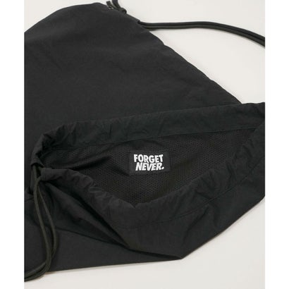 フォーゲットネバークロージング FORGET NEVER CLOTHING FORGET NEVER フォーゲットネバー ナップサック リュック キッズ （BLK-2）｜詳細画像