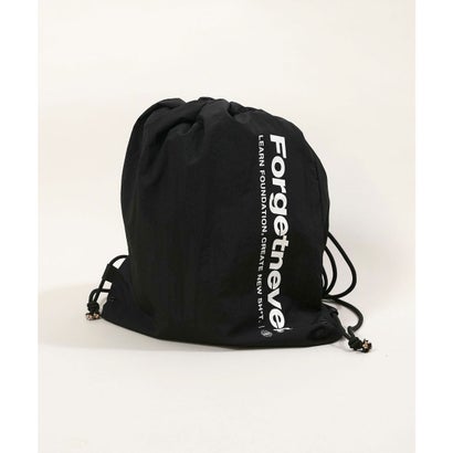 フォーゲットネバークロージング FORGET NEVER CLOTHING FORGET NEVER フォーゲットネバー ナップサック リュック キッズ （BLK-2）｜詳細画像