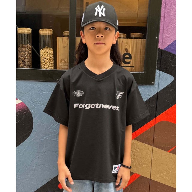 FORGET NEVER フォーゲットネバー 半袖 Tシャツ ゲームシャツ （BLK）