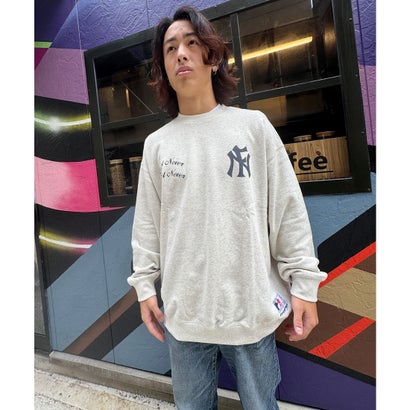 FORGET NEVER フォーゲットネバー トレーナー スウェット メンズ （NVY）｜詳細画像