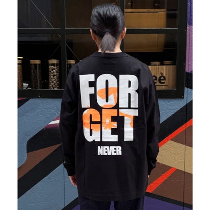 FORGET NEVER フォーゲットネバー 長袖 Tシャツ ロンT （BLK）｜詳細画像