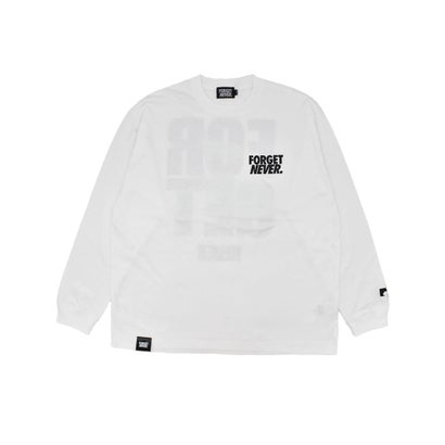 FORGET NEVER フォーゲットネバー 長袖 Tシャツ ロンT （BLK）｜詳細画像