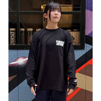 FORGET NEVER フォーゲットネバー 長袖 Tシャツ ロンT （BLK）｜詳細画像