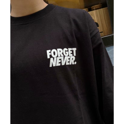 FORGET NEVER フォーゲットネバー 長袖 Tシャツ ロンT （BLK）｜詳細画像