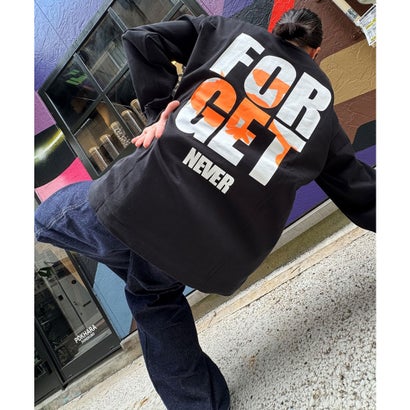 FORGET NEVER フォーゲットネバー 長袖 Tシャツ ロンT （BLK）｜詳細画像