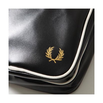 フレッドペリー FRED PERRY FRED PERRY ショルダーバッグ Classic Side Bag L8258 （D57/BLACK/ECRU）｜詳細画像