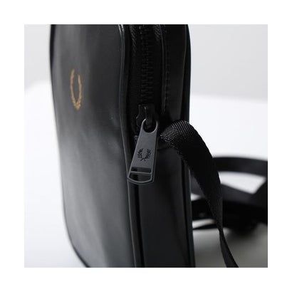 フレッドペリー FRED PERRY FRED PERRY バッグ SMOOTH LEATHER SMALL SIDE BAG L3348 （102/BLACK-ブラック）｜詳細画像