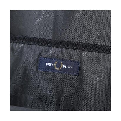 FRED PERRY バックパック CRINKLE NYLON BACKPACK L3339 （102/BLACK-ブラック）｜詳細画像