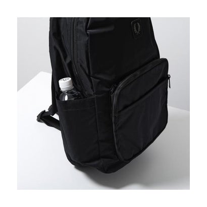 FRED PERRY バックパック CRINKLE NYLON BACKPACK L3339 （102/BLACK-ブラック）｜詳細画像