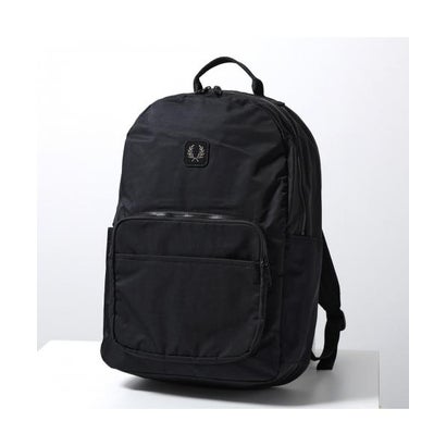 FRED PERRY バックパック CRINKLE NYLON BACKPACK L3339 （102/BLACK-ブラック）｜詳細画像