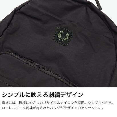 リュック ブランド ナイロン 通勤 軽量 カジュアル ビジネス シンプル リュックサック おしゃれ トラベル PC収納 A4 CRINKLE NYLON BACKPACK L3339 （LRLWRTHGREEN）｜詳細画像