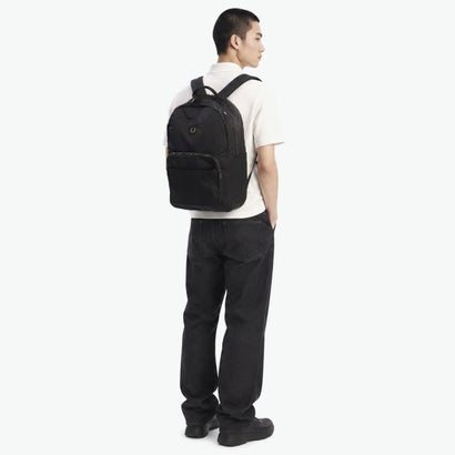 リュック ブランド ナイロン 通勤 軽量 カジュアル ビジネス シンプル リュックサック おしゃれ トラベル PC収納 A4 CRINKLE NYLON BACKPACK L3339 （LRLWRTHGREEN）｜詳細画像
