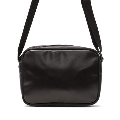 フレッドペリー FRED PERRY ショルダーバッグ ブランド ミニ コンパクト 小さめ 斜めがけ ヨコ 横 シンプル おしゃれ トラベル ミニショルダー 2L Tonal Classic Mini Shoulder Bag L2169 （BLACK×GOLD）｜詳細画像