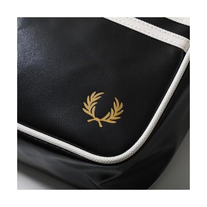 FRED PERRY ショルダーバッグ Classic Mini Shoudler Bag L2168 （D57/BLACK-ECRU/ブラック）｜詳細画像