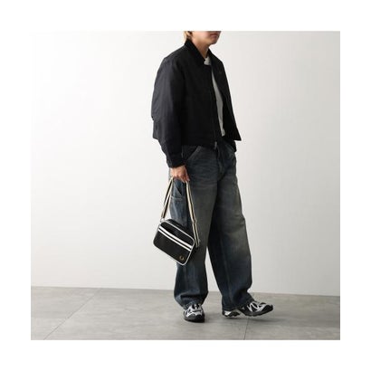 FRED PERRY ショルダーバッグ Classic Mini Shoudler Bag L2168 （D57/BLACK-ECRU/ブラック）｜詳細画像