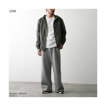 フレッドペリー FRED PERRY FRED PERRY パーカー HOODED ZIP THROUGH SWEATSHIRT J7536 （198/BLACK/ブラック）｜詳細画像