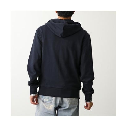 フレッドペリー FRED PERRY FRED PERRY パーカー HOODED ZIP THROUGH SWEATSHIRT J7536 （198/BLACK/ブラック）｜詳細画像
