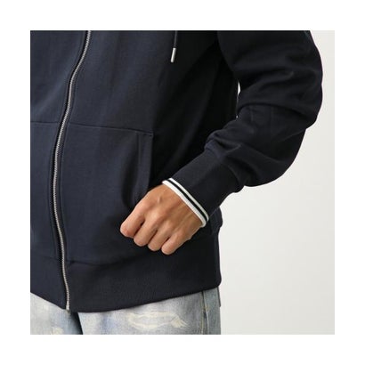フレッドペリー FRED PERRY FRED PERRY パーカー HOODED ZIP THROUGH SWEATSHIRT J7536 （198/BLACK/ブラック）｜詳細画像