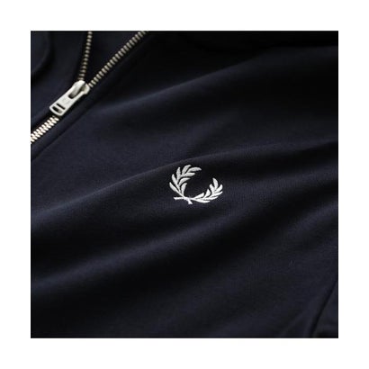 フレッドペリー FRED PERRY FRED PERRY パーカー HOODED ZIP THROUGH SWEATSHIRT J7536 （198/BLACK/ブラック）｜詳細画像