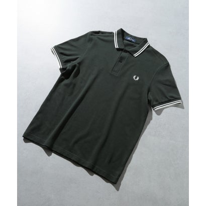 フレッドペリー FRED PERRY The Twin Topped Fred Perry Shirt M3600 （ダークグリーン）｜詳細画像