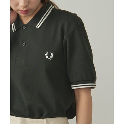 フレッドペリー FRED PERRY The Twin Topped Fred Perry Shirt M3600 （ダークグリーン）｜詳細画像