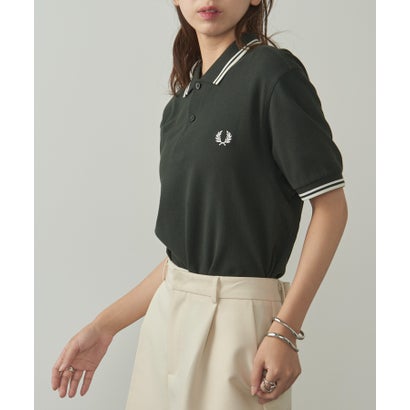 フレッドペリー FRED PERRY The Twin Topped Fred Perry Shirt M3600 （ダークグリーン）｜詳細画像