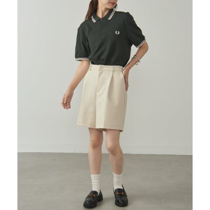 フレッドペリー FRED PERRY The Twin Topped Fred Perry Shirt M3600 （ダークグリーン）｜詳細画像