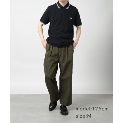 フレッドペリー FRED PERRY The Twin Topped Fred Perry Shirt M3600 （ネイビー）｜詳細画像