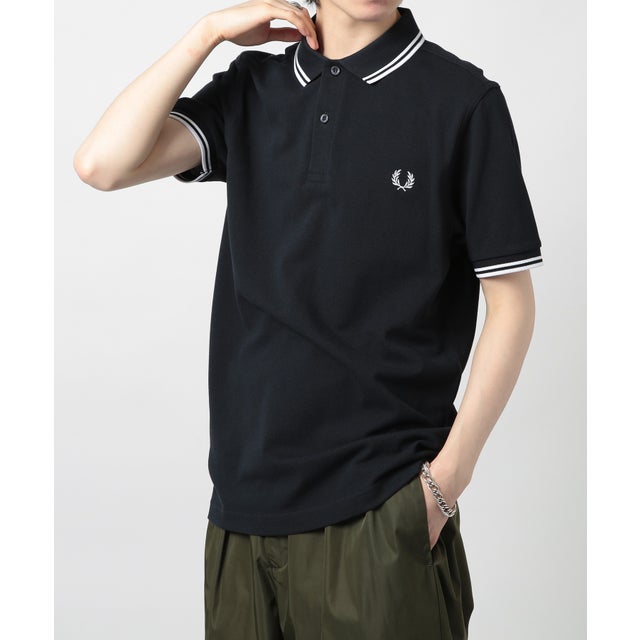 The Twin Topped Fred Perry Shirt M3600 （ネイビー）
