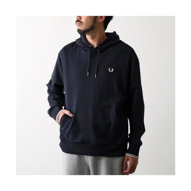 パーカー TIPPED HOODED SWEATSHIRT M3492 （608/NAVY/ネイビー）