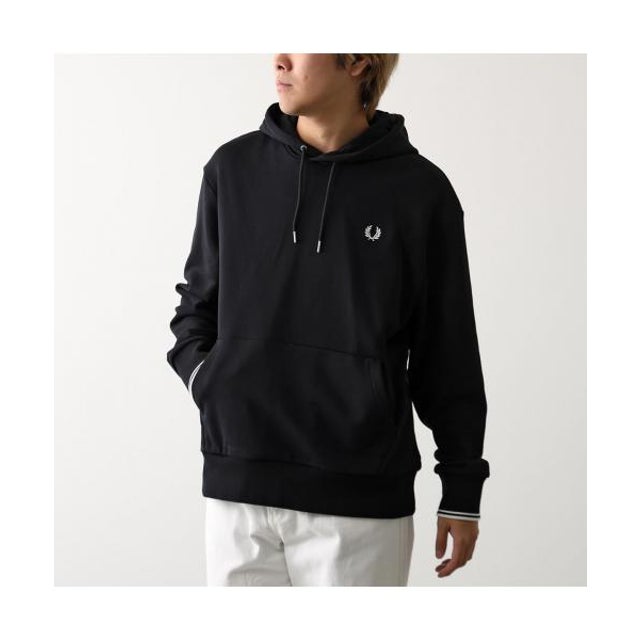 パーカー TIPPED HOODED SWEATSHIRT M3492 （102/BLACK/ブラック）