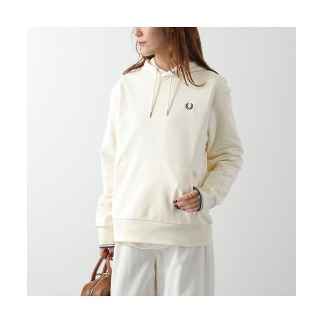パーカー TIPPED HOODED SWEATSHIRT M3492 （560/ECRU/オフホワイト）