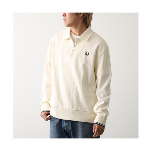 トレーナー HALF ZIP COLLARED SWEATSHIRT M2426 （170/ECRU/オフホワイト）