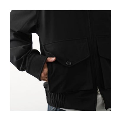 フレッドペリー FRED PERRY FRED PERRY ジャケット Patch Pocket Funnel Neck Jacket J3319 （69D/BLACK-MOSS）｜詳細画像
