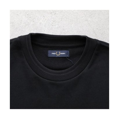 FRED PERRY トレーナー Oversized Tipped Sweatshirt M3497 （420/STEEL-MARL）｜詳細画像