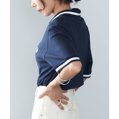 フレッドペリー FRED PERRY 【FRED PERRY】SINGLE TIPPED FRED PERRY SHIRT M2  Made in England （ネイビー）｜詳細画像