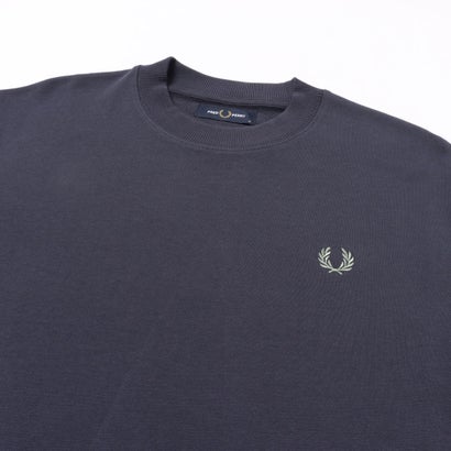 フレッドペリー FRED PERRY 【日本正規品】◎新色追加◎ Crew Neck SweatShirt フレッドペリー クルーネックスウェット M7535 （レッド系）｜詳細画像