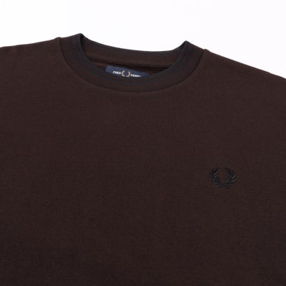 フレッドペリー FRED PERRY 【日本正規品】OVERSIZED TIPPED SWEATSHIRT M3497 （グレー）｜詳細画像