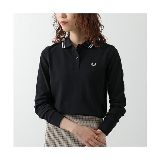 長袖 ポロシャツ TWIN TIPPED LS FP SHIRT G3636 （350/BLACK/ブラック）