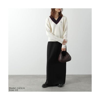 FRED PERRY セーター Bold Tipped V-Neck Jumper K3123 （560/ECRU/オフホワイト他）｜詳細画像