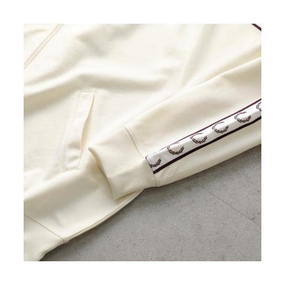 FRED PERRY トラックジャケット Taped Track Jacket J1106 （170/ECRU/オフホワイト他）｜詳細画像