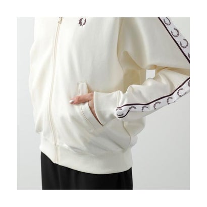FRED PERRY トラックジャケット Taped Track Jacket J1106 （170/ECRU/オフホワイト他）｜詳細画像